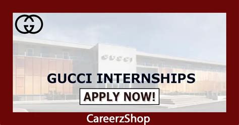 gucci intership immagine department|gucci tennis careers.